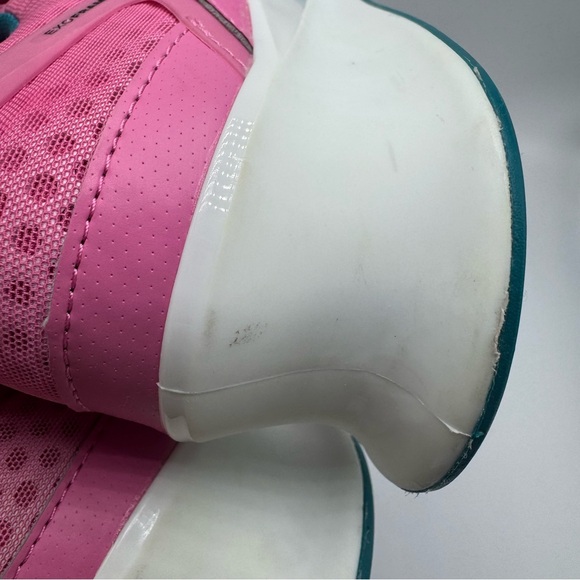 Reebok Legacy Lifter Flexweave Sneaker Women’s Size 8 Pink Teal Weightlifting - Picture 8 of 12